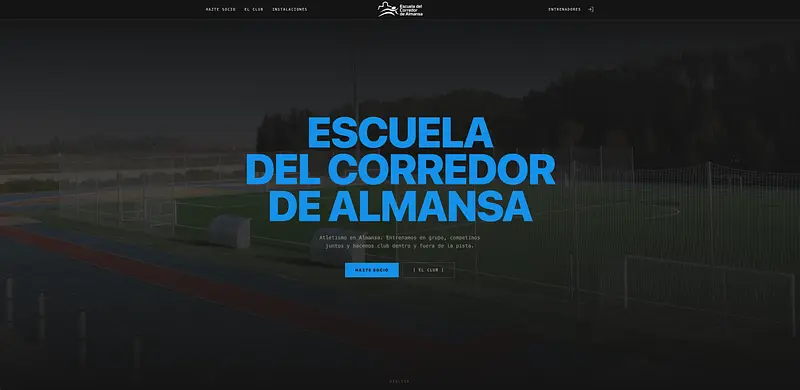Plataforma de gestión de club deportivo - Escuela del Corredor de Almansa